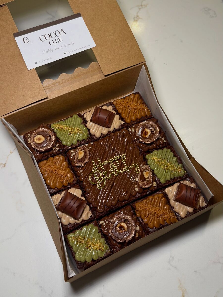 Brownie bites box